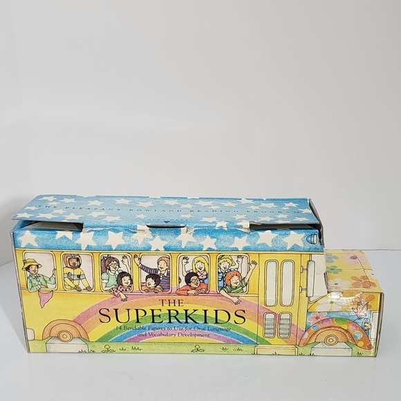 14-Superkids Reading Program Bendable Action Figurines Rare ...